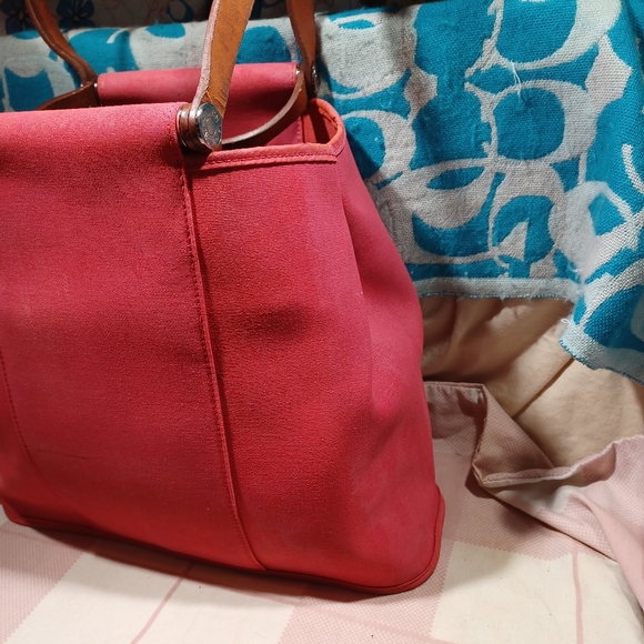 Hermes bougainvillea elan canvas cabbage bag - Picture 10 of 13